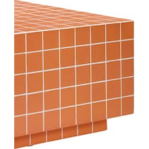 milwaukee orange coffee table   
