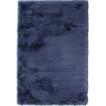 mink blue area rug  x    