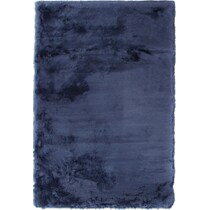 mink blue area rug ' x '   