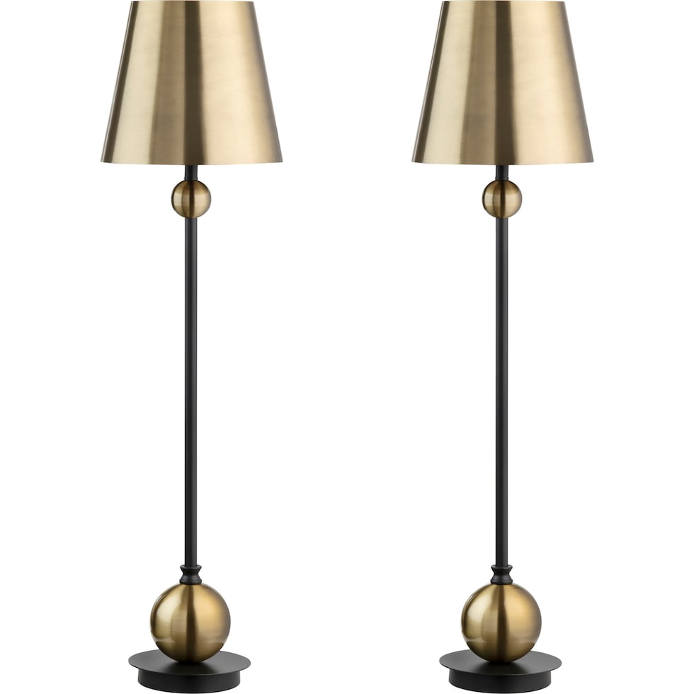 minka gold table lamp   