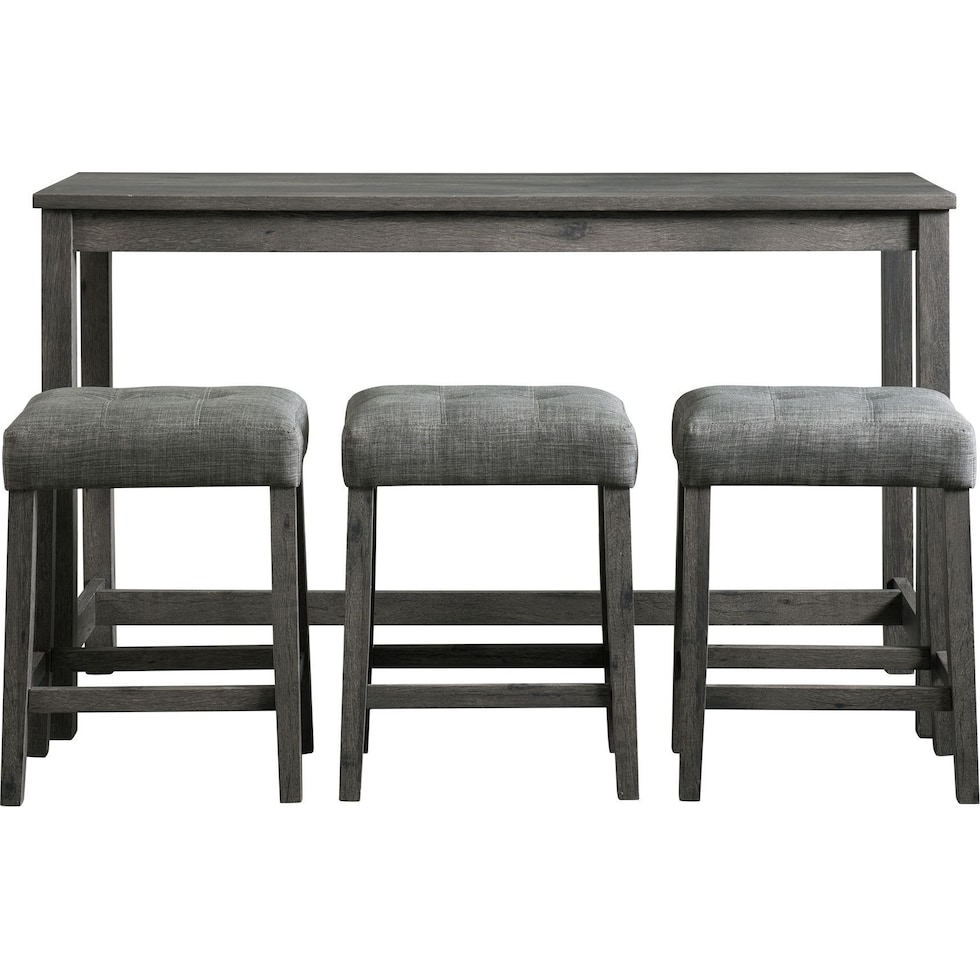 mirabelle gray  pc bar set   