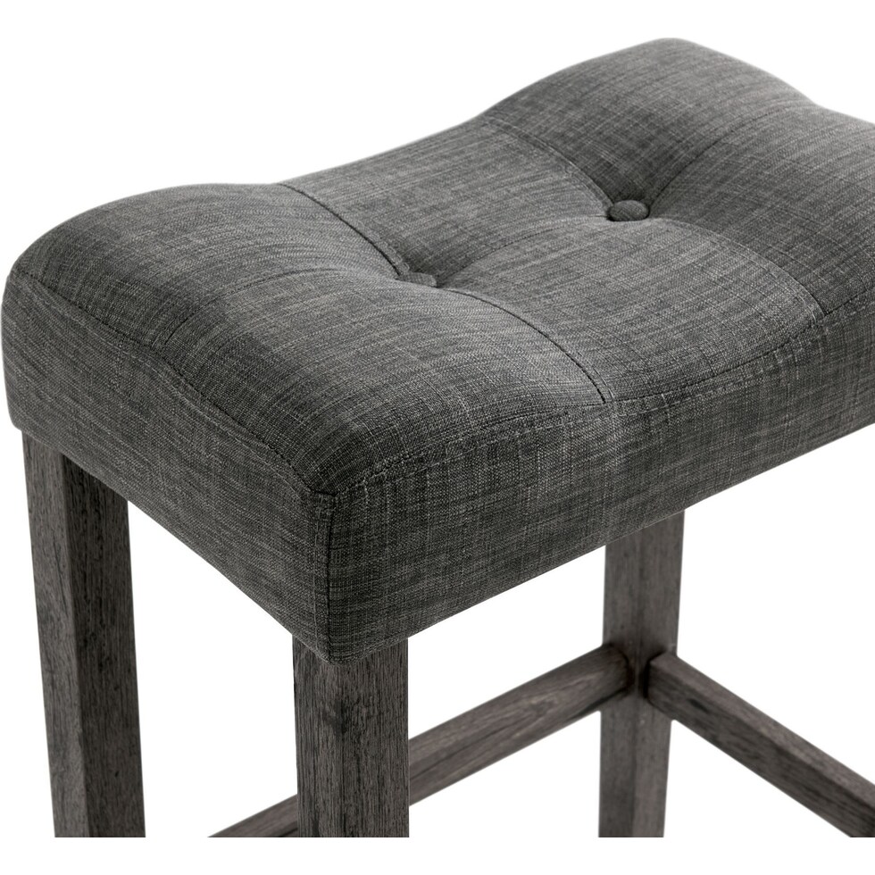mirabelle gray  pc counter height dining room   