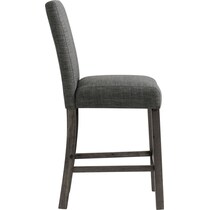 mirabelle gray counter height stool   