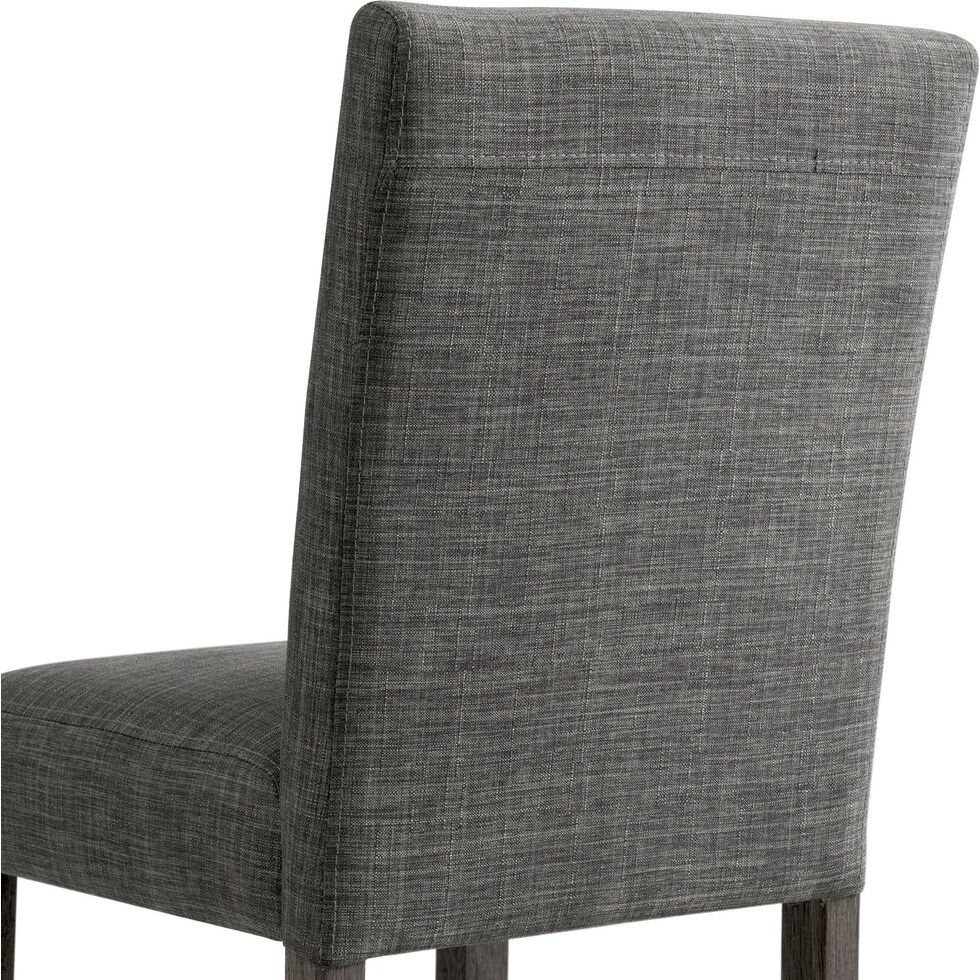 mirabelle gray counter height stool   