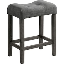 mirabelle gray counter height stool   