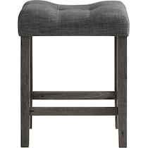 mirabelle gray counter height stool   