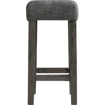 mirabelle gray counter height stool   