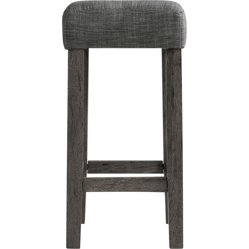 mirabelle gray counter height stool   