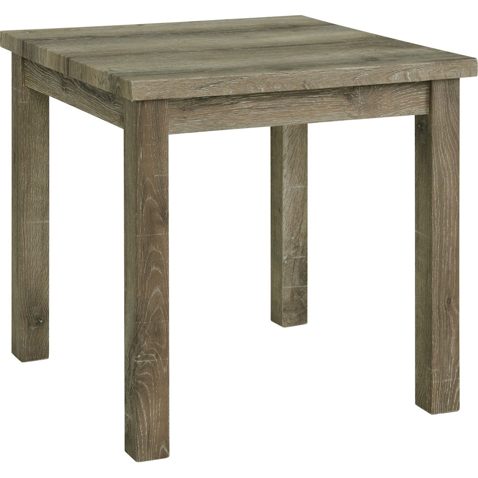 mirabelle light brown  pc occasional tables   