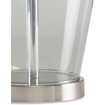 mirada gray table lamp   