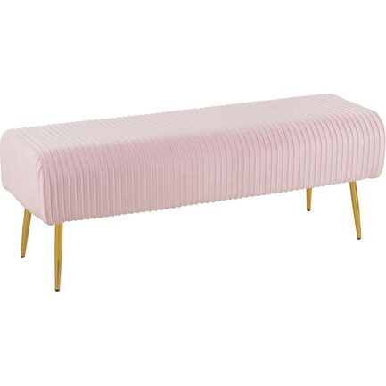 Mirage Bench - Pink