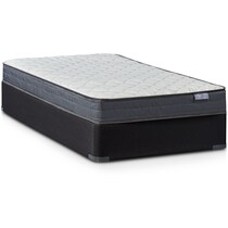 mirage white queen mattress split foundation set   
