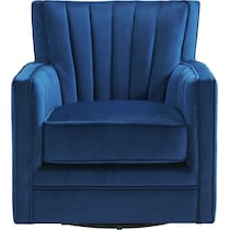 miraya blue accent chair   