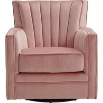 miraya pink accent chair   