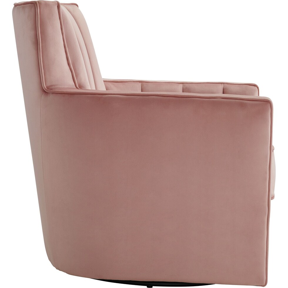 miraya pink accent chair   