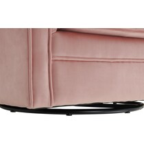 miraya pink accent chair   