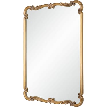 Hollyn Wall Mirror - Antique Gold