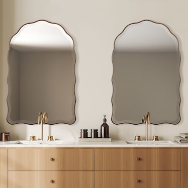 Novalie Wall Mirror - Antique Bronze