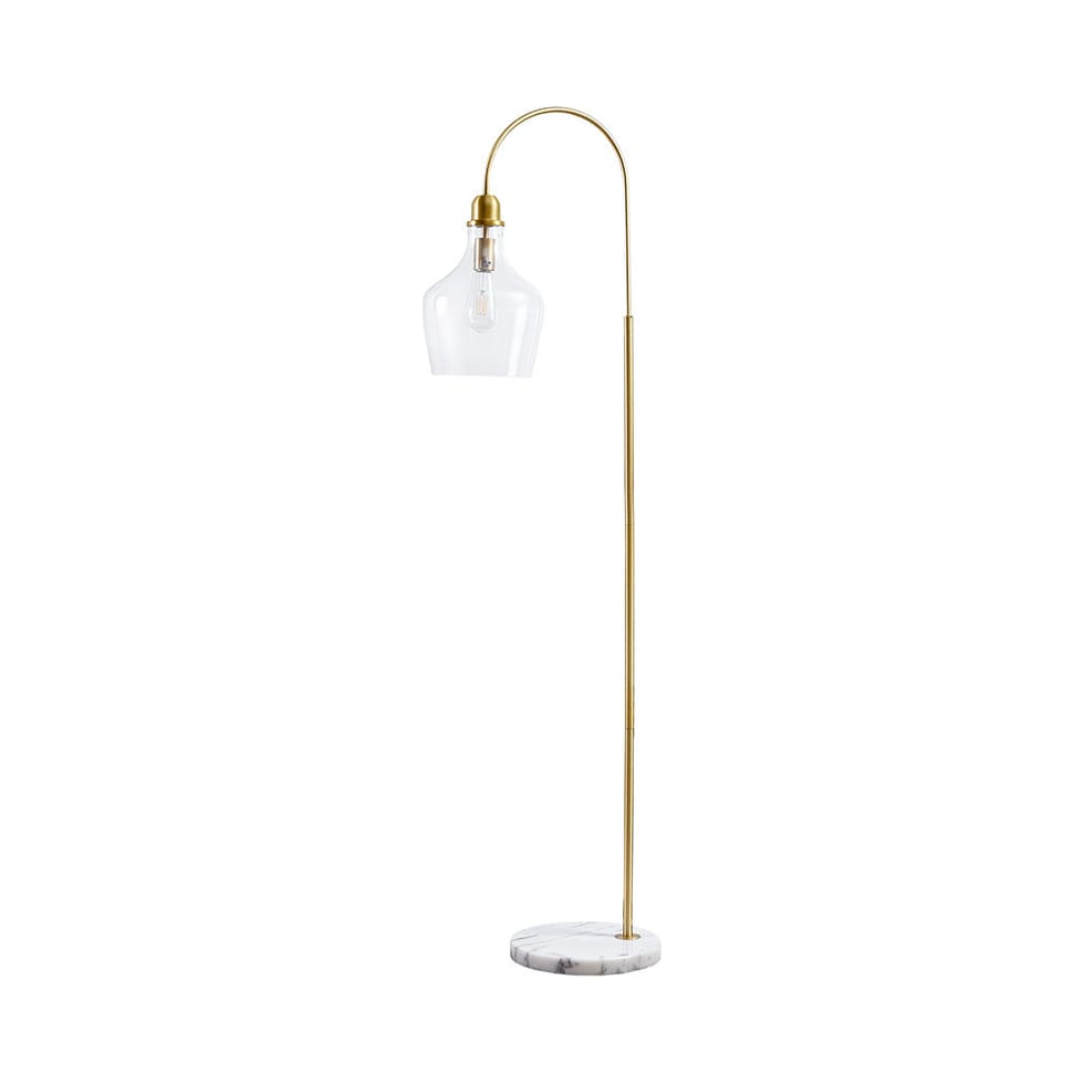 mirsalehi gold floor lamp   