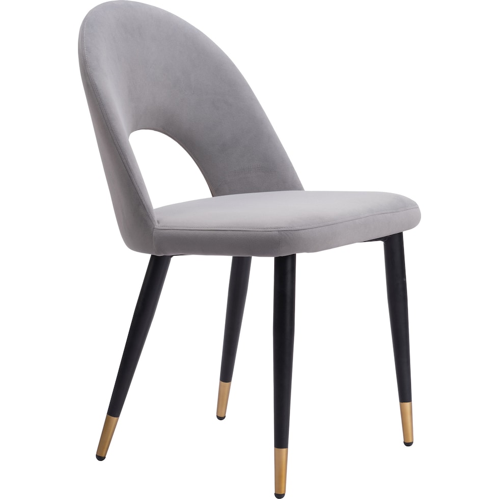 mirsalehi gray dining chair   