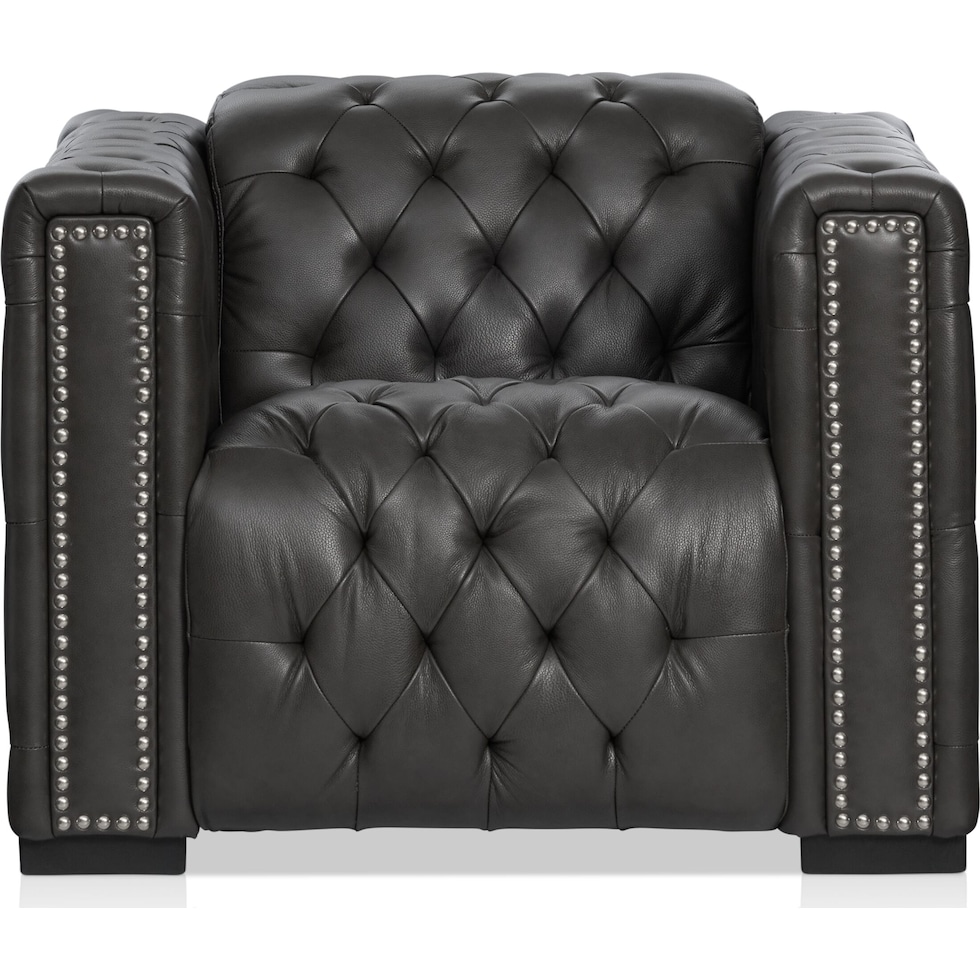 mitchell gray recliner   
