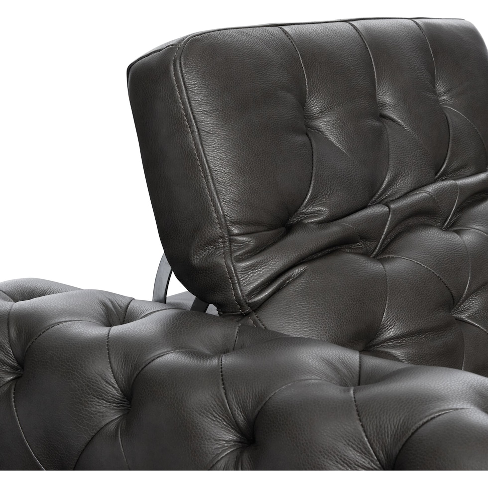 mitchell gray recliner   