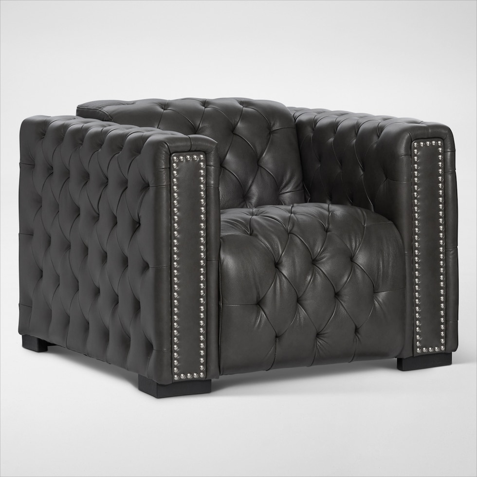 mitchell gray recliner   