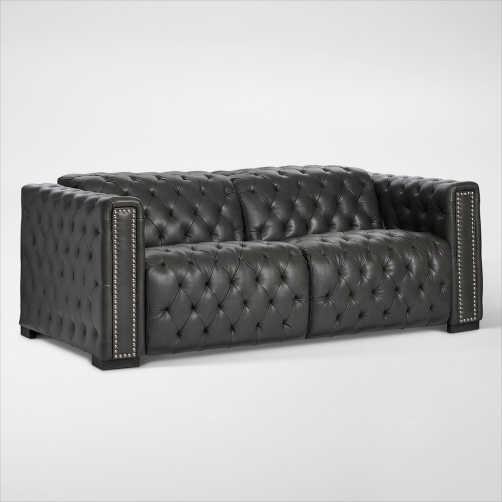 mitchell gray sofa   
