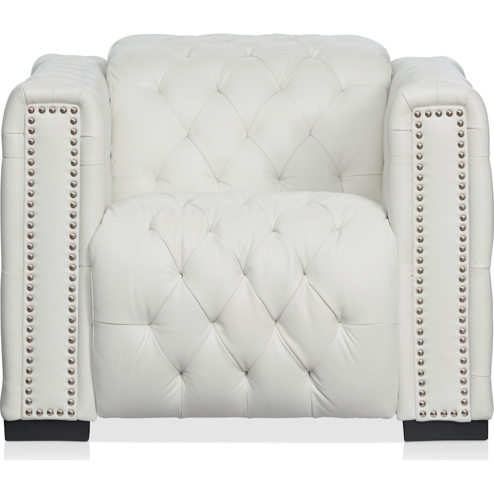 mitchell white recliner   