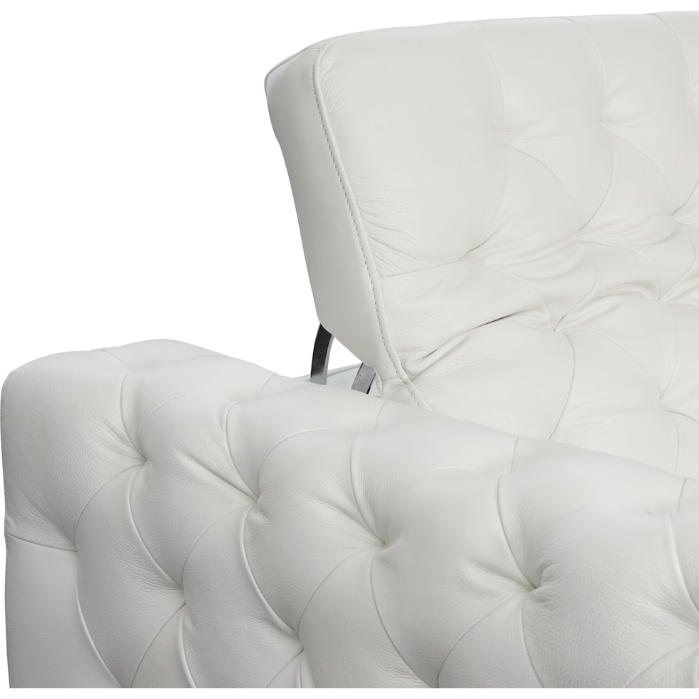 mitchell white recliner   