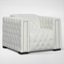 mitchell white recliner   