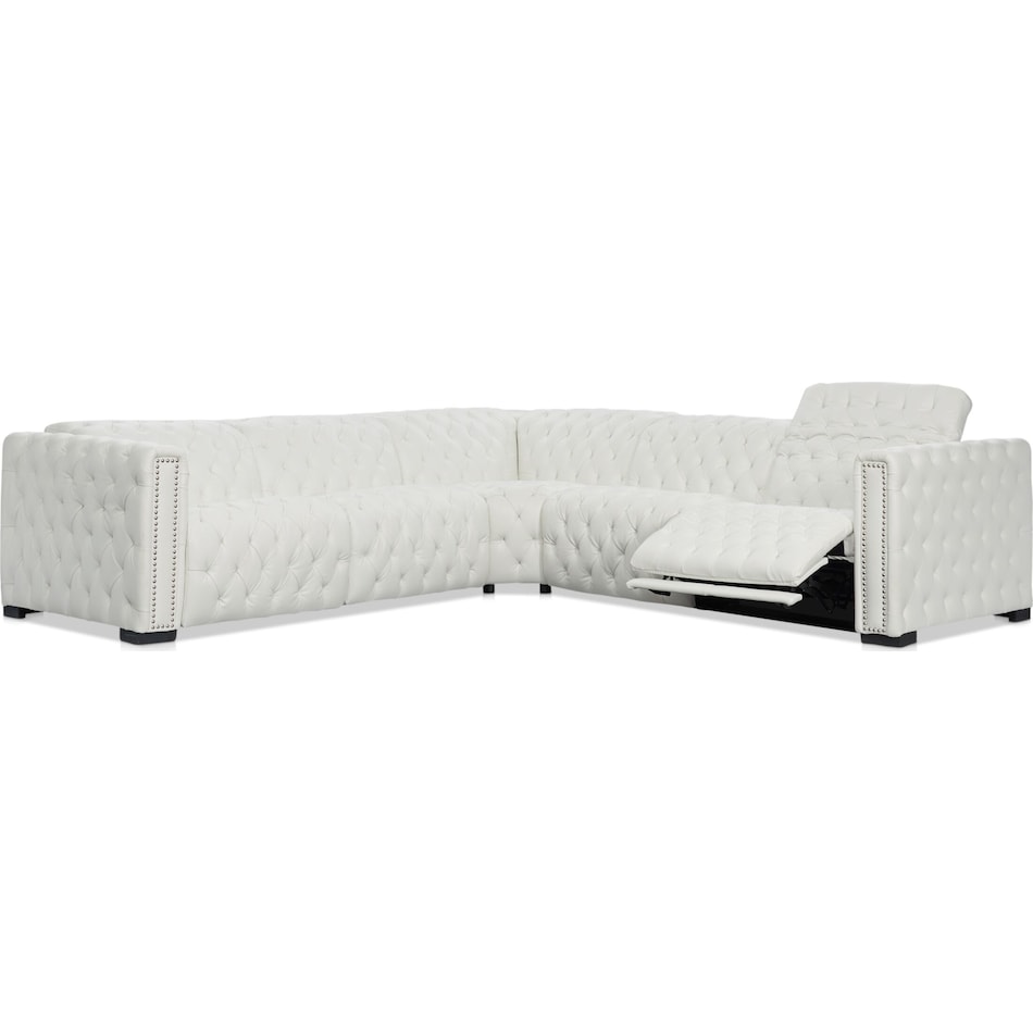 mitchell white sectional   