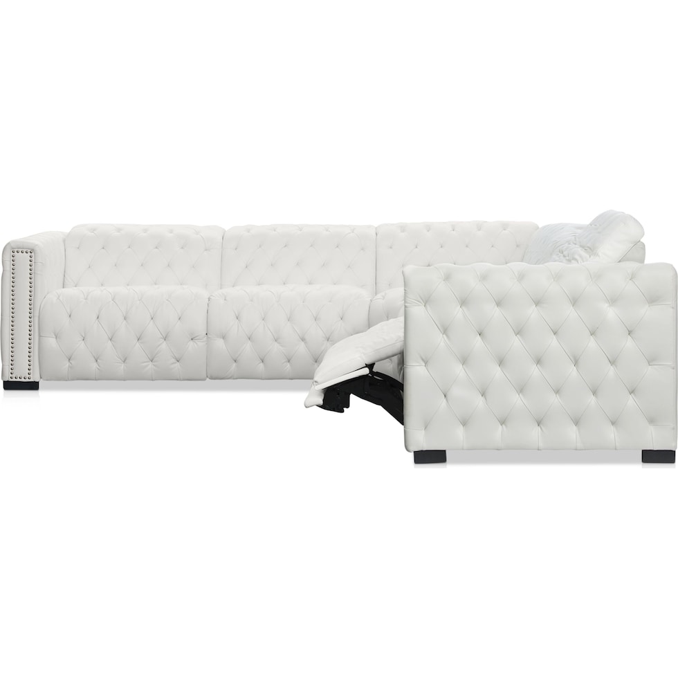 mitchell white sectional   