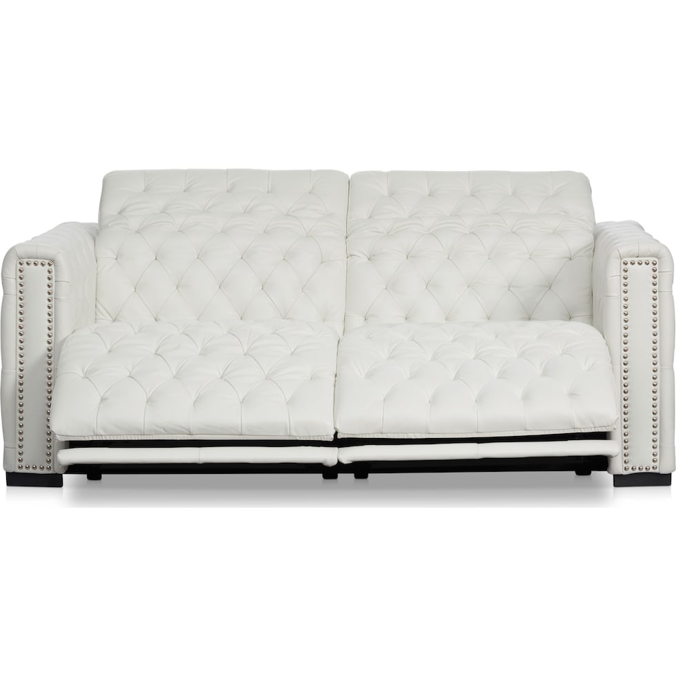 mitchell white sofa   