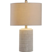 mitsuko gray table lamp   