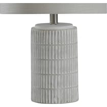 mitsuko gray table lamp   