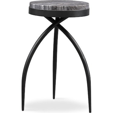 Mod Round Accent Table - Marble