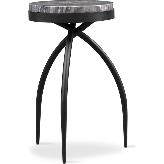 Accent and Occasional Furniture - Mod Round Accent Table - Marble