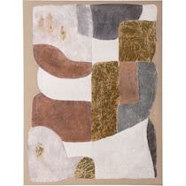 modern warmth i multicolor wall art   
