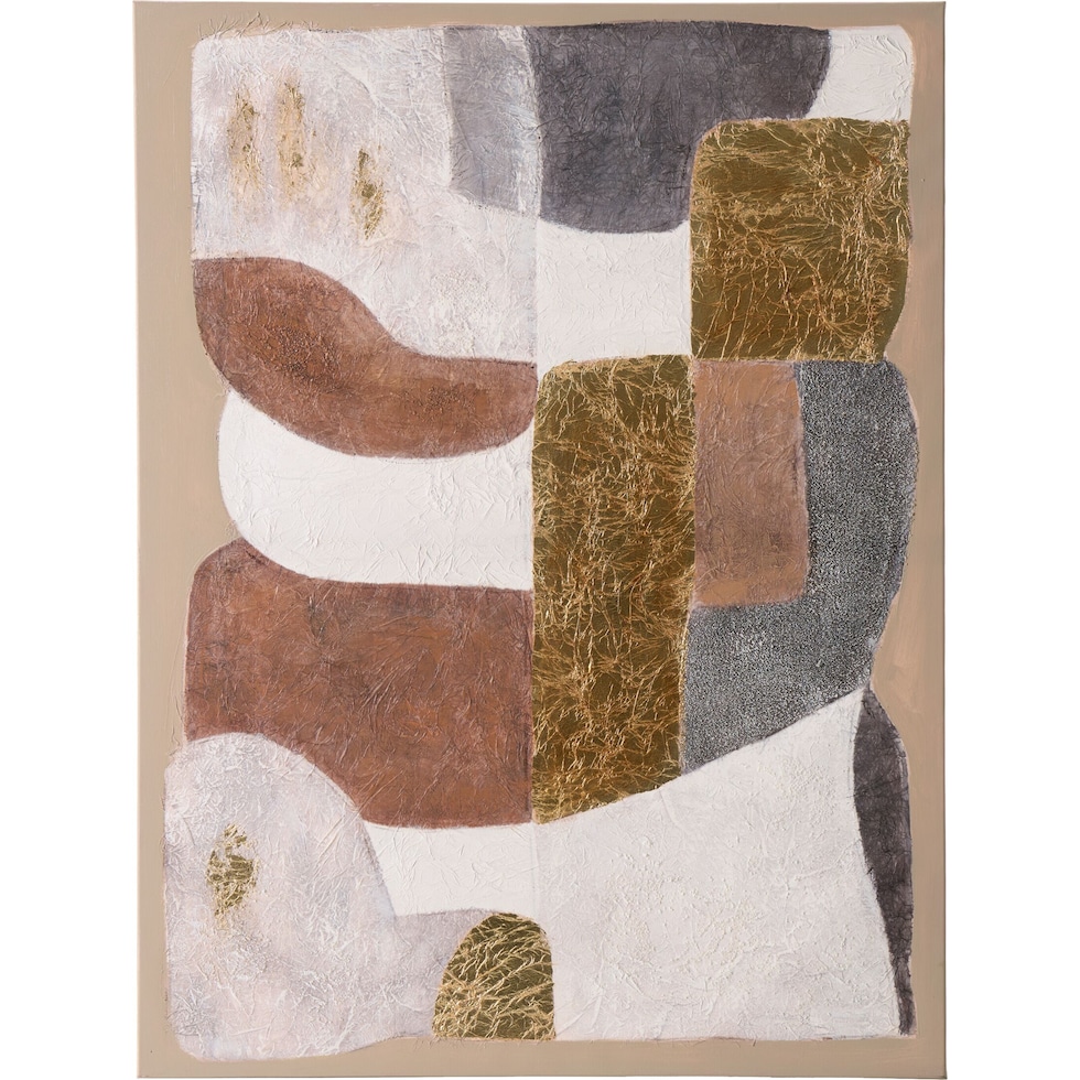 modern warmth i multicolor wall art   