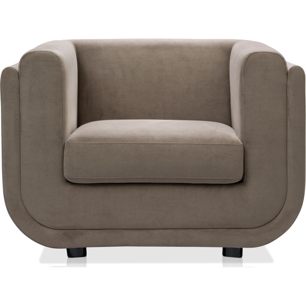 molina neutral accent chair   