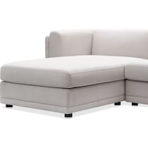molina white sectional   