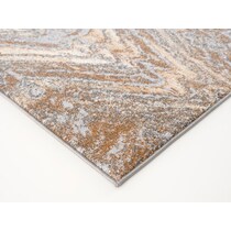 mollie light brown area rug  x    
