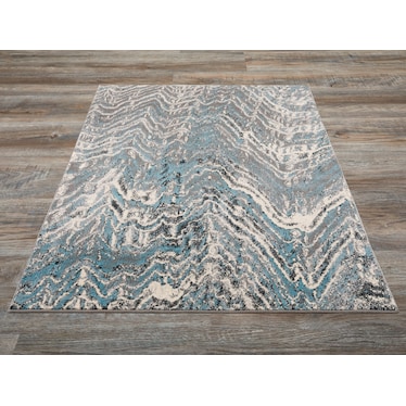 Mollie Area Rug - Blue/Gray