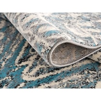 mollie silver area rug  x    