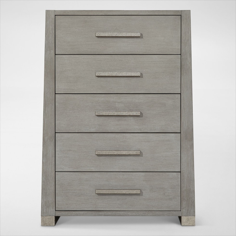 monaco bedroom gray chest   