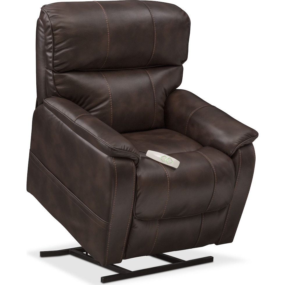 mondo dark brown lift chair   