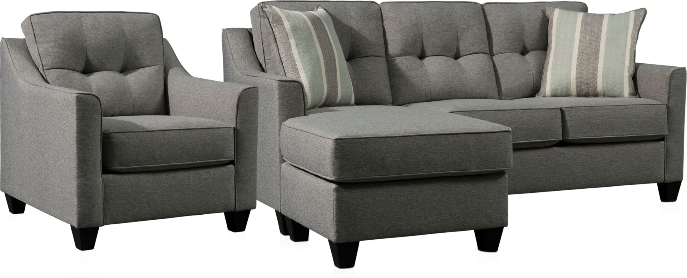 Monica Sofa With Chaise And Chair