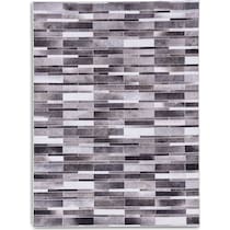 monochromal gray area rug  x    