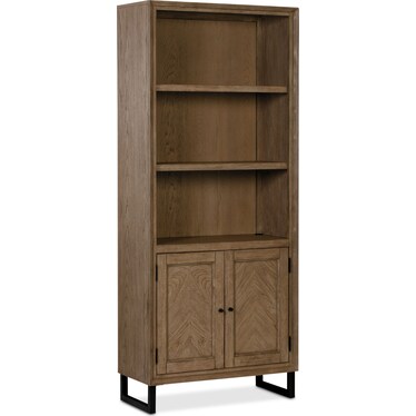 Monroe Bookcase with File Cabinet